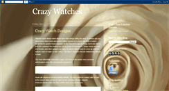 Desktop Screenshot of crazy-watches.blogspot.com