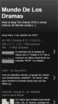 Mobile Screenshot of mundodelosdramas.blogspot.com