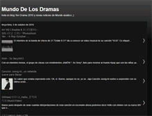 Tablet Screenshot of mundodelosdramas.blogspot.com