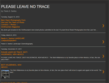 Tablet Screenshot of pleaseleavenotrace.blogspot.com