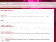 Tablet Screenshot of maesbloggers.blogspot.com