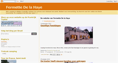 Desktop Screenshot of fermettedelahaye.blogspot.com