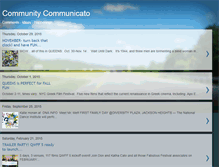 Tablet Screenshot of communitycommunicato.blogspot.com