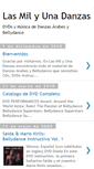 Mobile Screenshot of milyunadanzas.blogspot.com