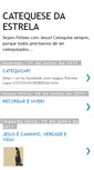 Mobile Screenshot of catequesedaestrela.blogspot.com