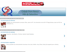 Tablet Screenshot of cidadedombosco.blogspot.com