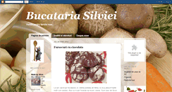 Desktop Screenshot of bucatariasilviei.blogspot.com