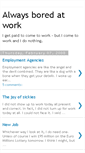 Mobile Screenshot of always-bored-at-work.blogspot.com