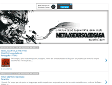 Tablet Screenshot of metalgearsolidsaga.blogspot.com