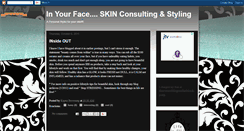 Desktop Screenshot of inyourfaceskinconsulting.blogspot.com