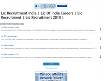 Tablet Screenshot of licrecruitment.blogspot.com
