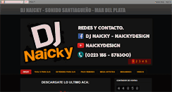 Desktop Screenshot of djnaicky.blogspot.com