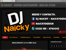 Tablet Screenshot of djnaicky.blogspot.com