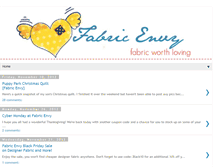 Tablet Screenshot of fabricenvy.blogspot.com