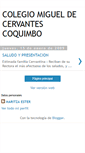 Mobile Screenshot of colegiomigueldecervantescoquimbo.blogspot.com