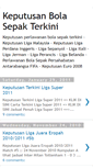 Mobile Screenshot of keputusanbola.blogspot.com