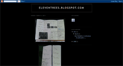 Desktop Screenshot of eleventree.blogspot.com