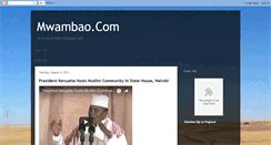 Desktop Screenshot of mwambao.blogspot.com