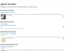 Tablet Screenshot of gallerigrinden.blogspot.com