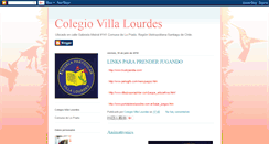 Desktop Screenshot of colegiovillalourdes.blogspot.com