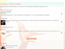 Tablet Screenshot of colegiovillalourdes.blogspot.com