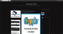 Desktop Screenshot of hackingz0ne.blogspot.com