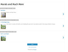 Tablet Screenshot of muralsandmuchmore.blogspot.com