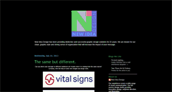 Desktop Screenshot of newideagraphicdesign.blogspot.com