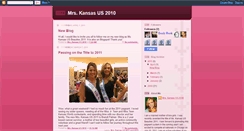 Desktop Screenshot of mrskansasus2010.blogspot.com