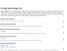 Tablet Screenshot of livingadvantageinc.blogspot.com