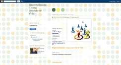 Desktop Screenshot of emprendimientocomoproyectodevida.blogspot.com