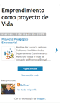 Mobile Screenshot of emprendimientocomoproyectodevida.blogspot.com