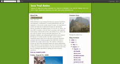 Desktop Screenshot of incatrail-andex.blogspot.com