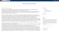 Desktop Screenshot of mausgebloggt.blogspot.com