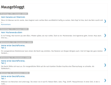 Tablet Screenshot of mausgebloggt.blogspot.com
