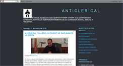 Desktop Screenshot of antiklerical.blogspot.com