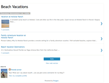 Tablet Screenshot of beachvacationtours.blogspot.com