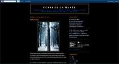 Desktop Screenshot of cosas-de-la-mente.blogspot.com