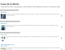 Tablet Screenshot of cosas-de-la-mente.blogspot.com