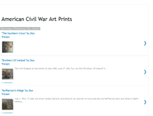 Tablet Screenshot of americancivilwarartprints.blogspot.com