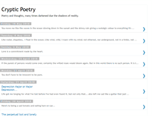 Tablet Screenshot of crypticpoetry.blogspot.com