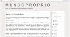 Desktop Screenshot of mundoproprio.blogspot.com