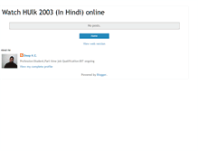 Tablet Screenshot of hulk1234.blogspot.com