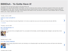 Tablet Screenshot of bb9dish.blogspot.com