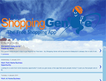 Tablet Screenshot of myshoppinggeniesearch.blogspot.com