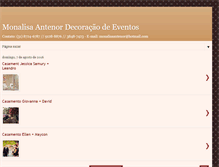 Tablet Screenshot of monalisaeventos.blogspot.com