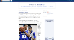 Desktop Screenshot of droparhyme.blogspot.com
