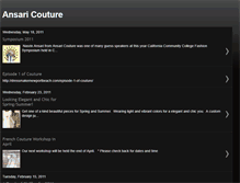 Tablet Screenshot of ansaricouture.blogspot.com