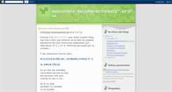 Desktop Screenshot of biblioteca24.blogspot.com