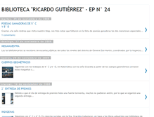 Tablet Screenshot of biblioteca24.blogspot.com